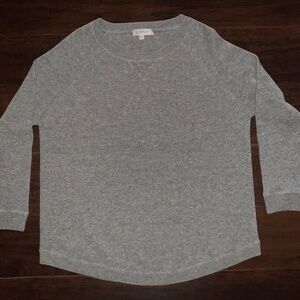 Kinross Cashmere Womens Pullover Crewneck Sweater Size Small